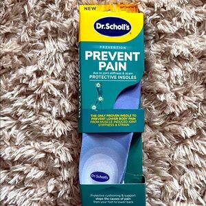NIB Dr. Scholl's Protective Insoles Size 6-10 Women Trim to Fit